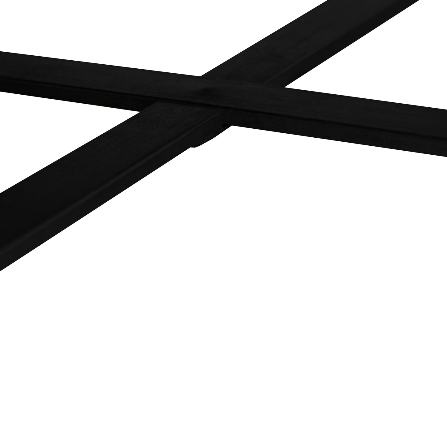 31.29"Modern Retro Splicing Round Coffee Table Fir Wood Table Top with Cross Legs Metal Base