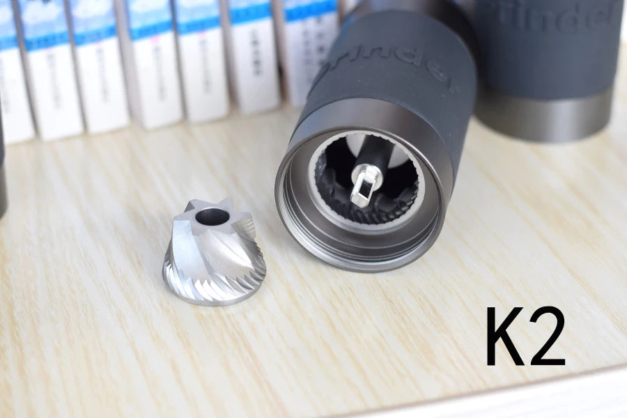 Kingrinder manual coffee grinder portable mill 420stainless steel 38mm/48mm burr K0/K1/ k2 /k3