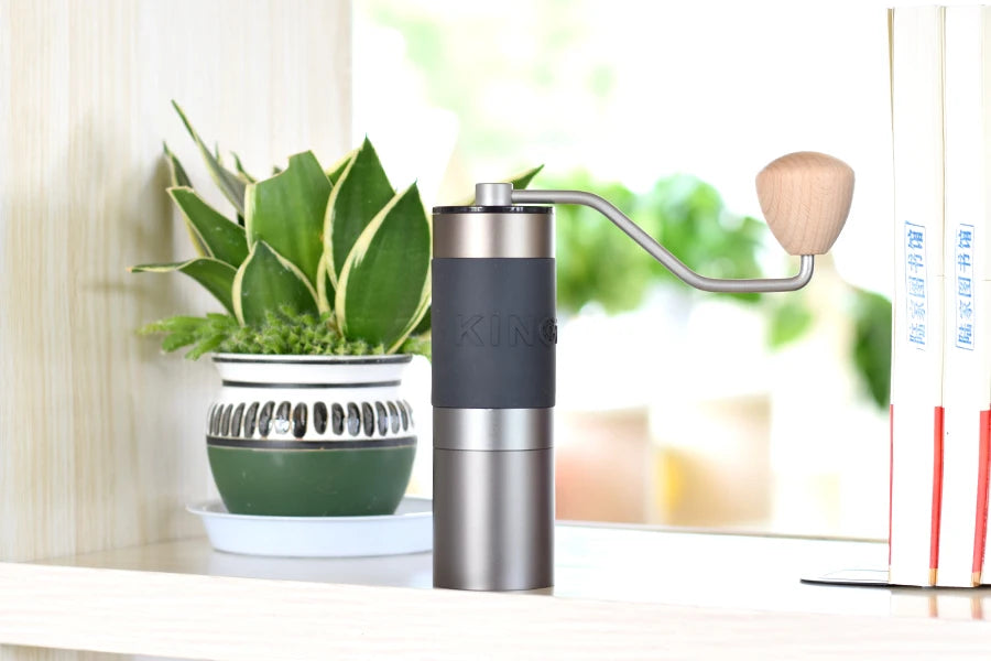 Kingrinder manual coffee grinder portable mill 420stainless steel 38mm/48mm burr K0/K1/ k2 /k3