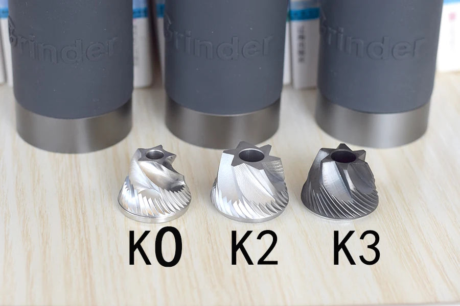 Kingrinder manual coffee grinder portable mill 420stainless steel 38mm/48mm burr K0/K1/ k2 /k3