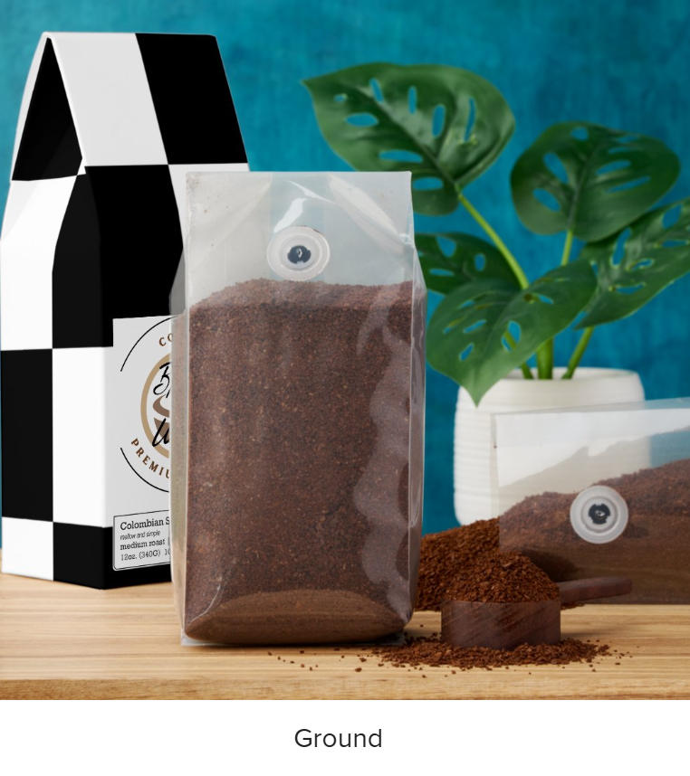 Colombia Single Origin Black And White Coffee
