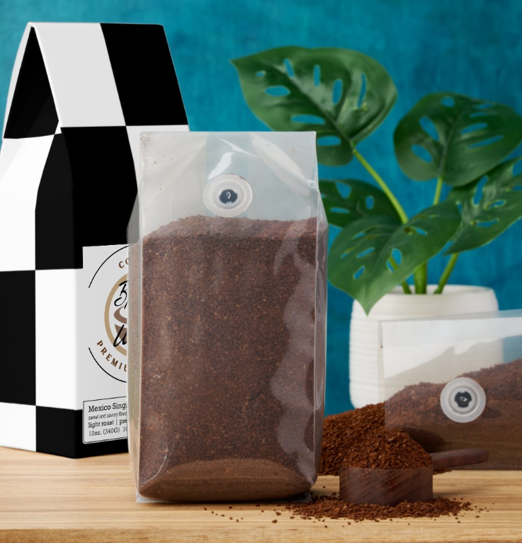 Black And White Coffe Mexico Single Origin