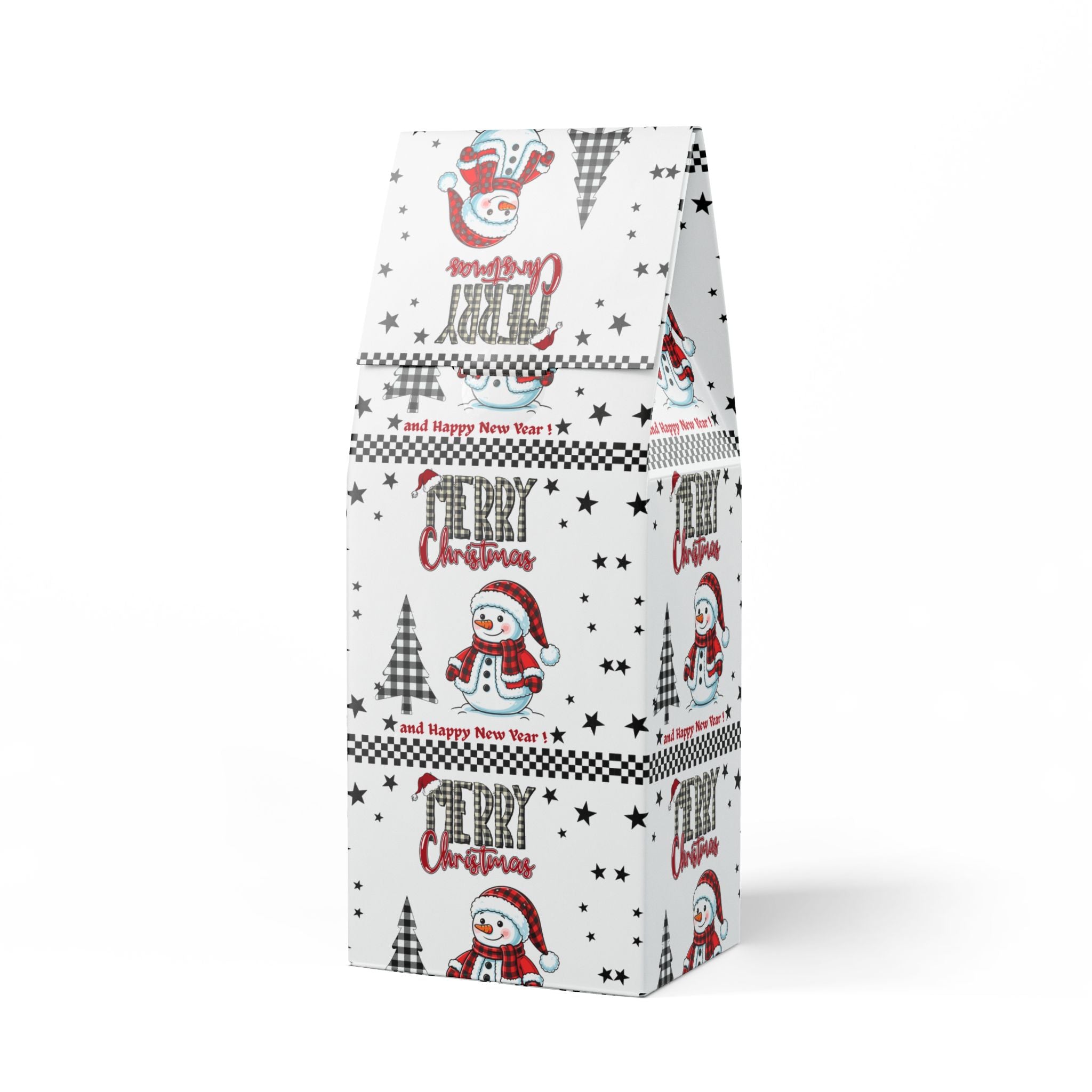 Rock Creek Coffee Blend (Medium Roast) — Merry Christmas Snowman Coffee Bag by Printify