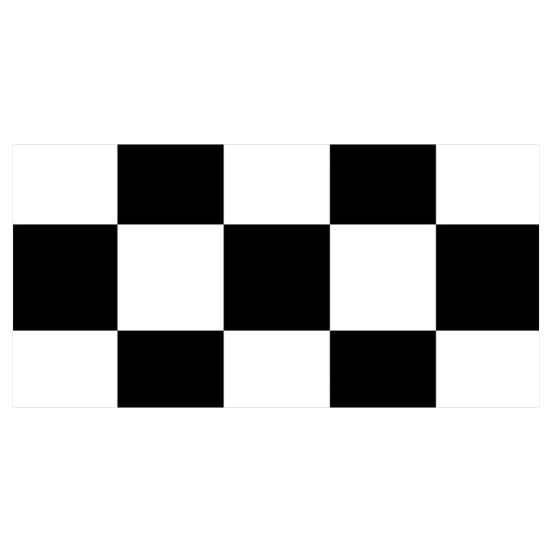 Curtains black and white