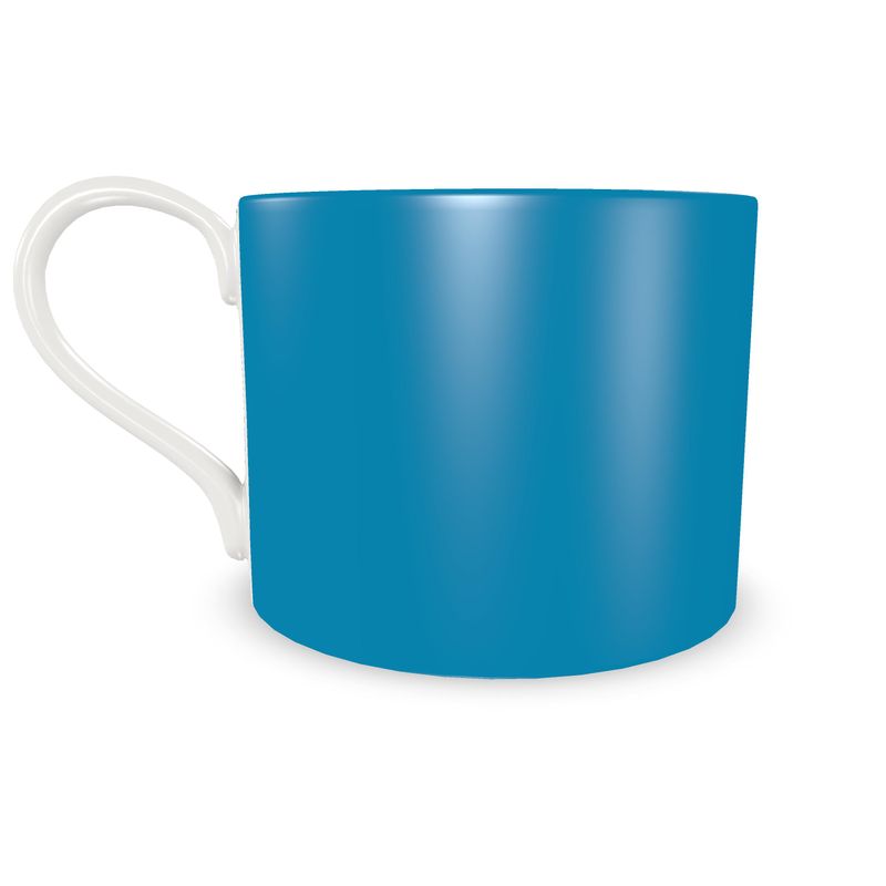 Cup and Saucer Blue