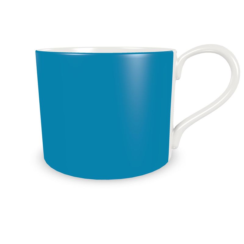 Cup and Saucer Blue