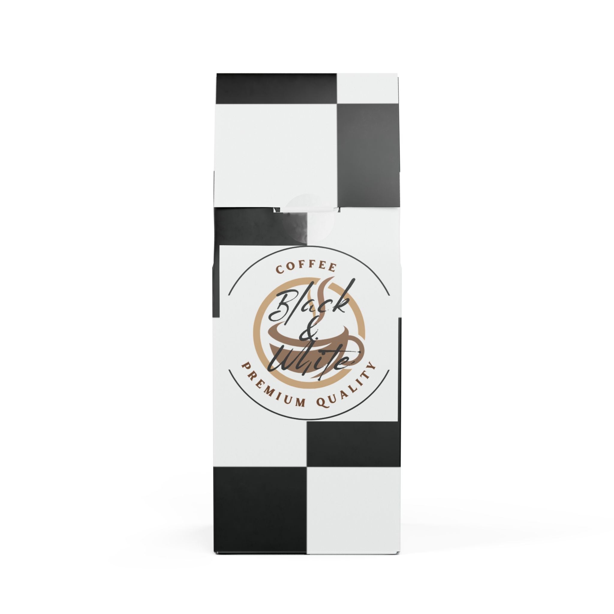 Coffee Blend Mug - Black & White Dark French Roast