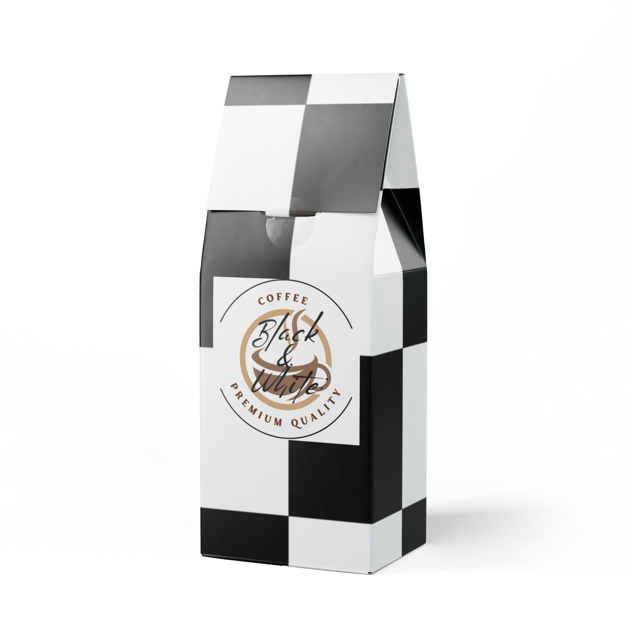 Black & White Trapper Peak Decaf Coffee Blend (Medium Roast) - Food & Beverages -