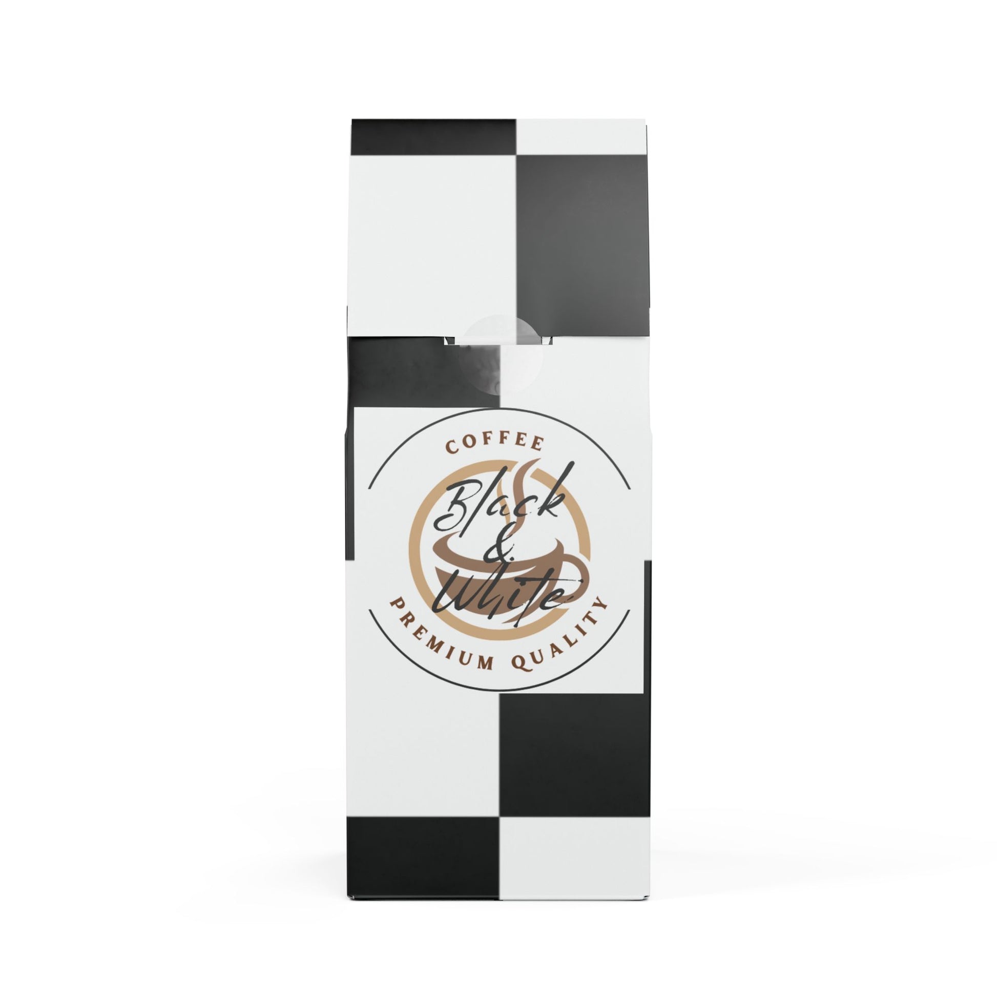 Flathead Valley Coffee Blend (Medium-Dark Roast) Black & White - Food & Beverages -