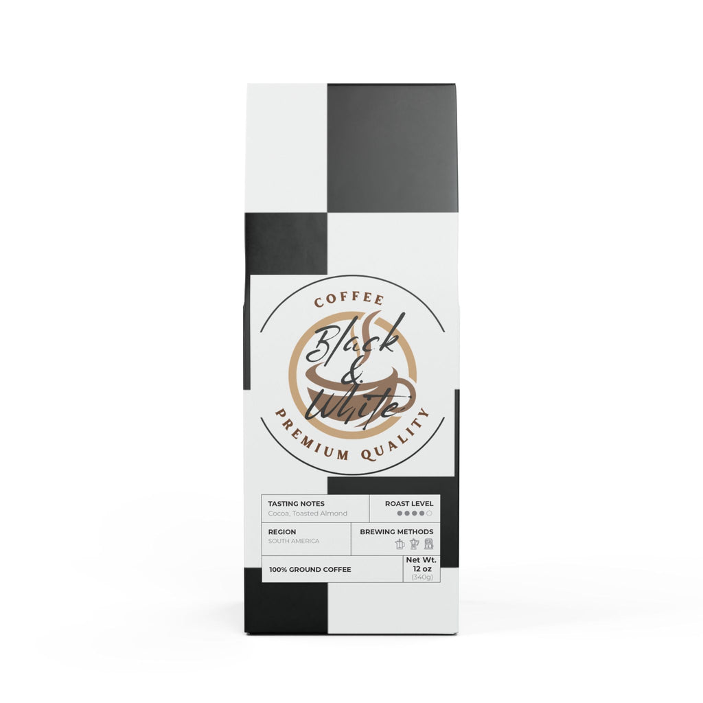 Black & White Cascades Coffee Blend (Medium-Dark Roast) - Food & Beverages -