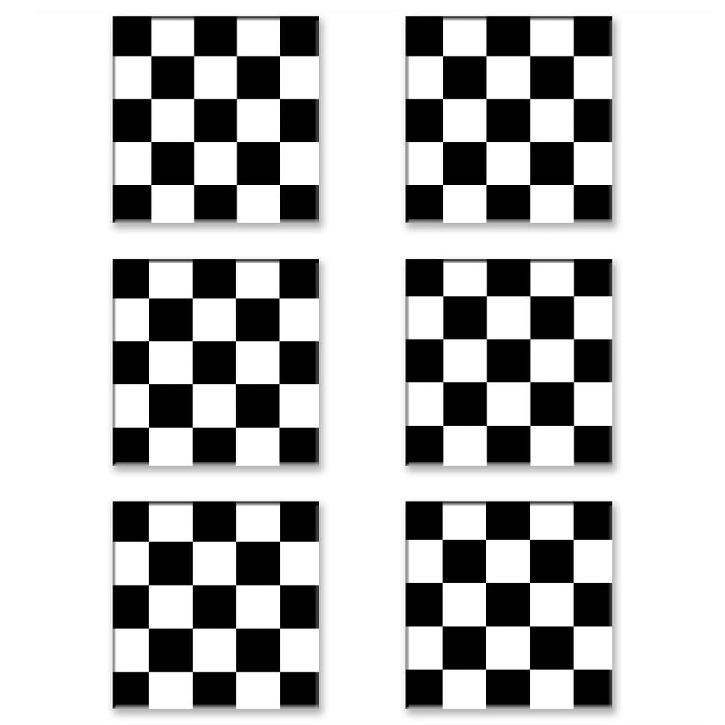 Black and White Diatomaceous Earth Coaster with Cork Bottom – Eco-Friendly, Non-Slip Drink Mat - Coaster -