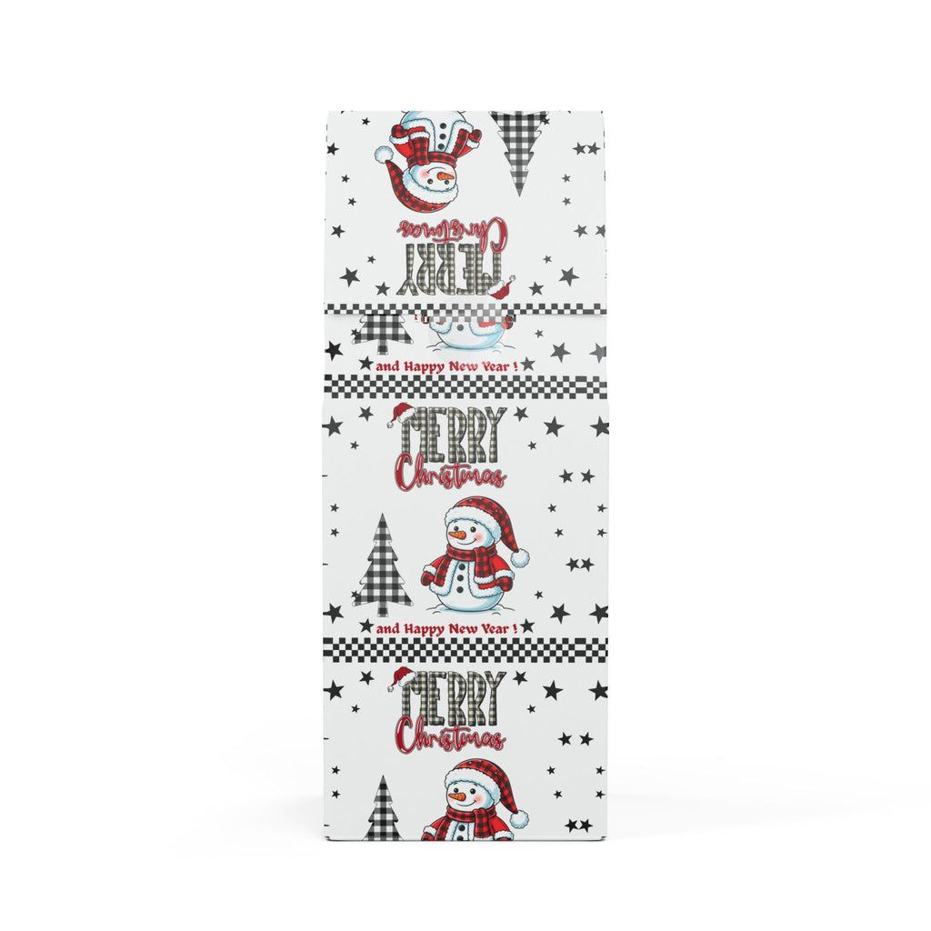 Rock Creek Coffee Blend (Medium Roast) — Merry Christmas Snowman Coffee Bag by Printify