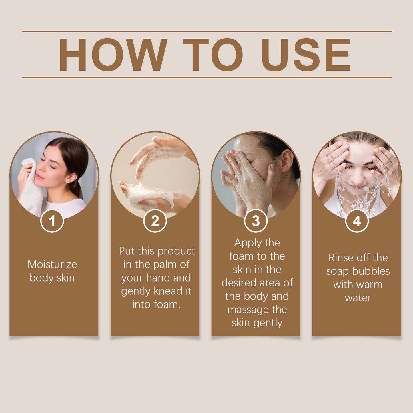 Coffee Cleansing Soap, Coffee Essence Gently Cleans, Nourishes, Moisturizes And Brightens The Skin -  -