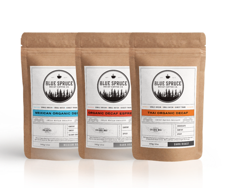 Decaf Coffee Fanatic Bundle by Blue Spruce Decaf Coffee Co.