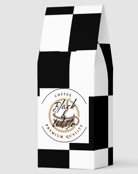 Black and White Coffee Rock Creek Blend
