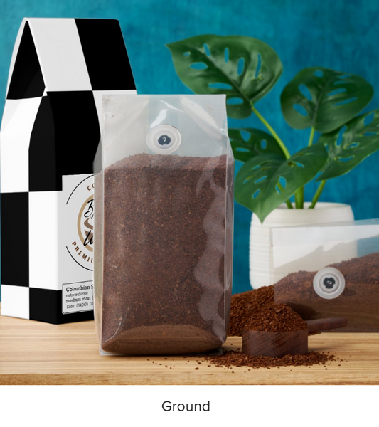 Colombia Single Origin Black And White Coffee