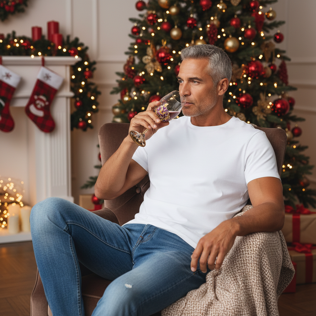 Iris enamel carved red wine glass high footed glass home gift set wine glass