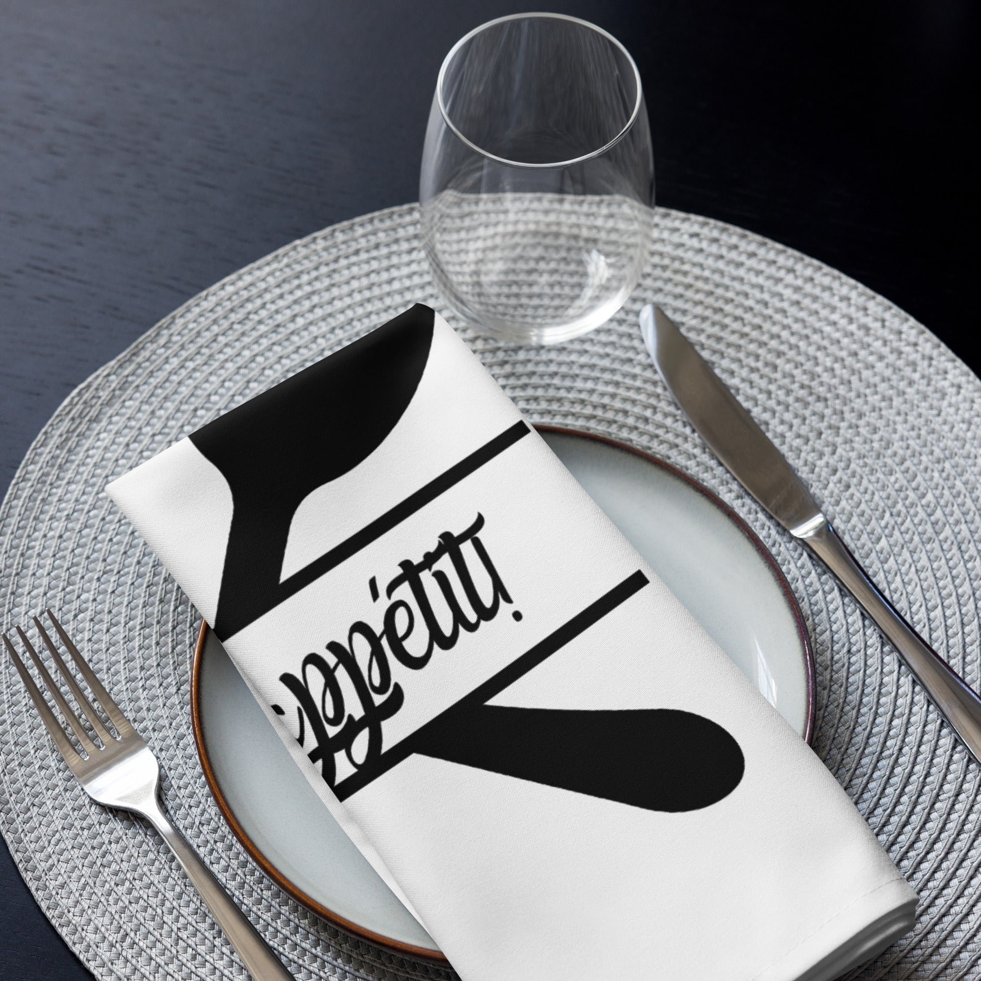 Home is Where the Kitchen Is Cloth Napkins, Kitchen Decor, Personalized Napkins, Dining Table Accessories, Housewarming Gift -  -