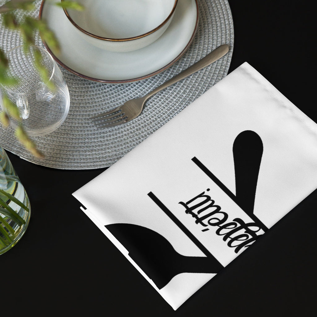 Home is Where the Kitchen Is Cloth Napkins, Kitchen Decor, Personalized Napkins, Dining Table Accessories, Housewarming Gift -  -