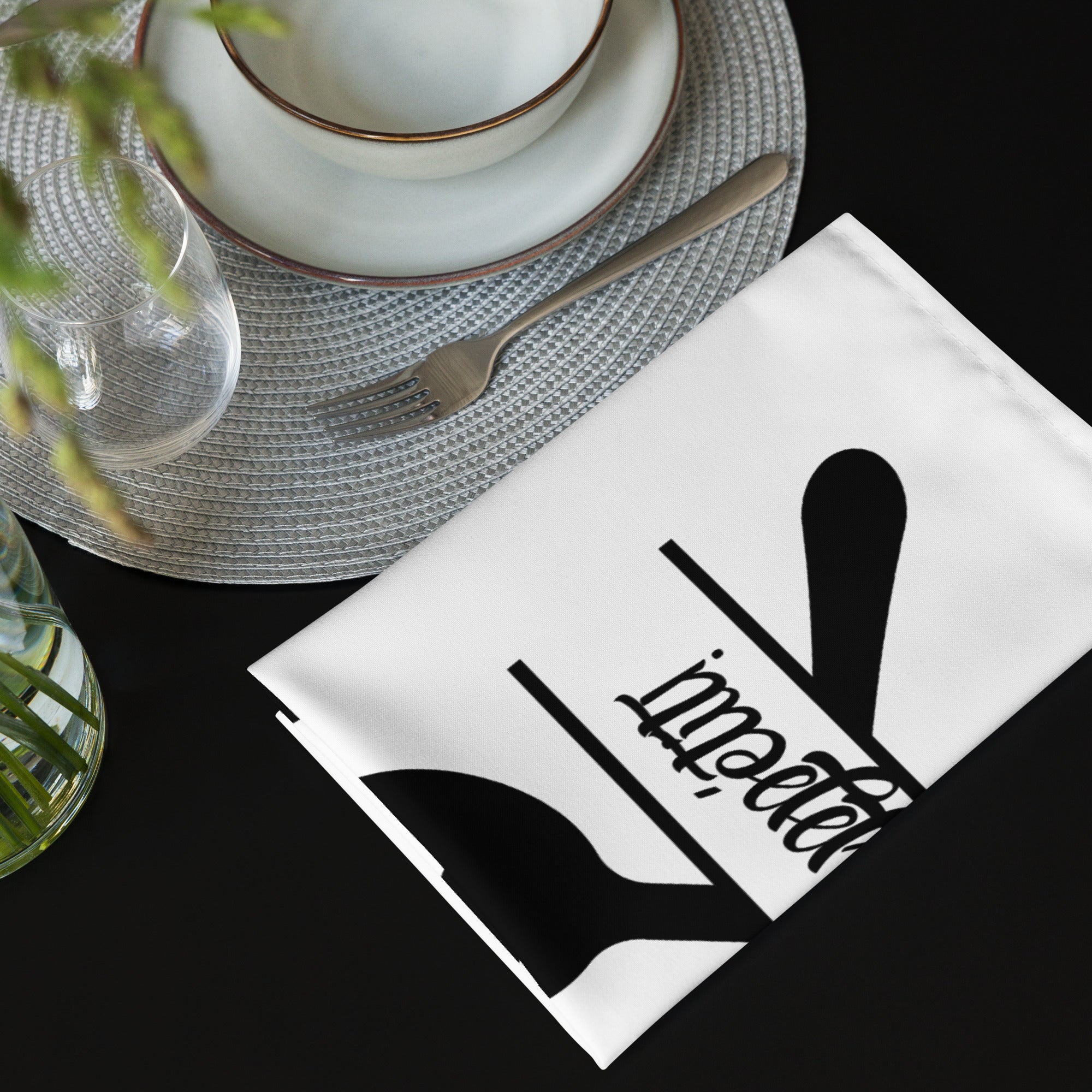 Home is Where the Kitchen Is Cloth Napkins, Kitchen Decor, Personalized Napkins, Dining Table Accessories, Housewarming Gift -  -