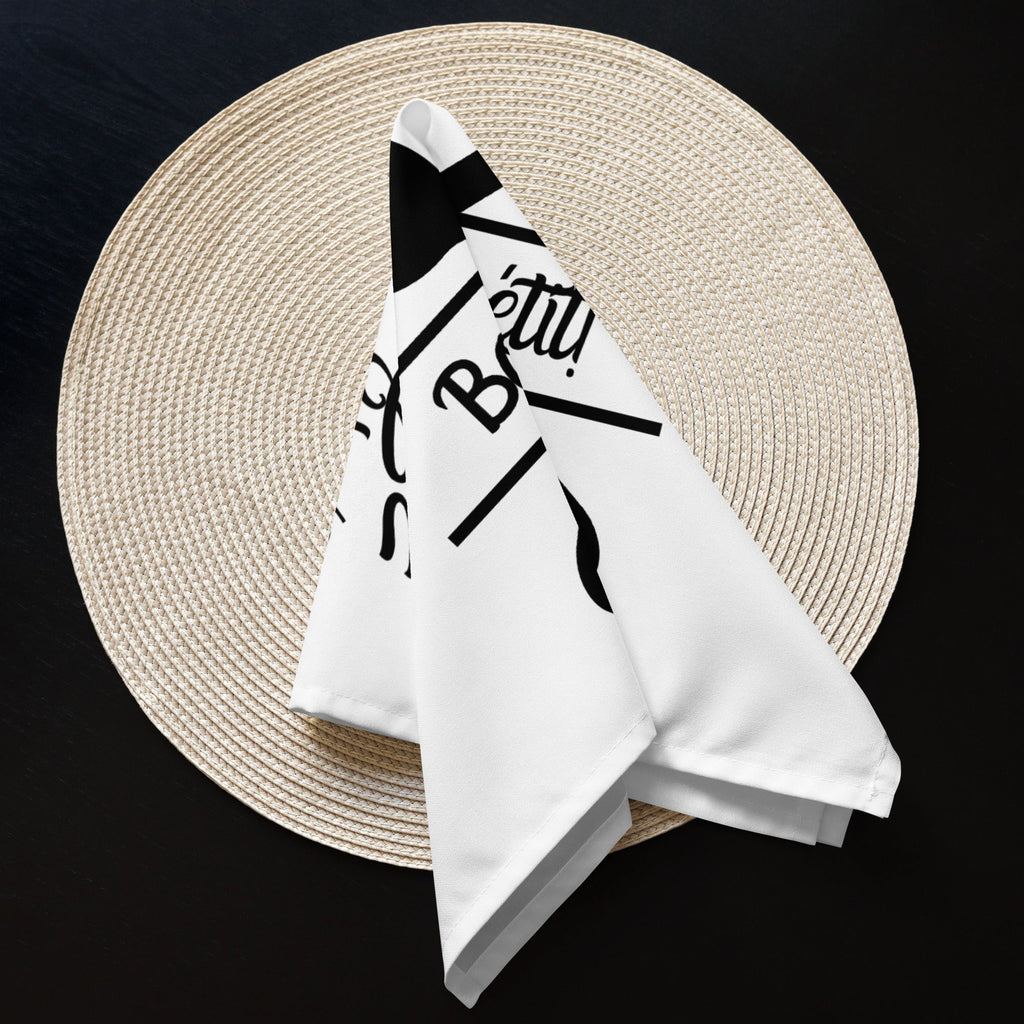 Home is Where the Kitchen Is Cloth Napkins, Kitchen Decor, Personalized Napkins, Dining Table Accessories, Housewarming Gift -  -